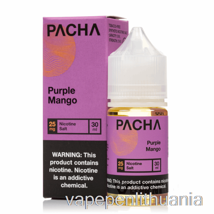 Purpurinis Mango - Pacha Druskos - 30ml 25mg Vape Skysčio